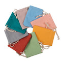 A1 Printable Logo Cotton Cloth Bag Drawstring Jewelry Packaging Bag Decorative Accessories Stationery Storage Cotton Cloth Bag