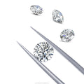 DEF VVS 6.5mm Round Cut Loose Moissanite Gemstone Pass Diamond Tester for Jewelry 1CT Making Charms Beads High Quality