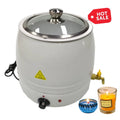 Electric Metal Soy Wax Candle Making Kit DIY Scented Candle Melter Machine with Stainless Steel and 10L Capacity