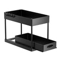 1/2 Pcs Under Sink Storage Organizer 2 Tier Drawer Multipurpose Rack Cabinet Under Sink Storage Rack Bathroom Kitchen Organizer