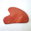 DIY Factory Wholesale Price Natural Stone Scraper Chinese Gua Sha Tools Red jasper Jade Guasha Board