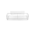 Shower Shelf Bathroom Sink Organizer Storage Kitchen Rack Traceless Transparent Shelf Adhesive 304 Stainless Steel