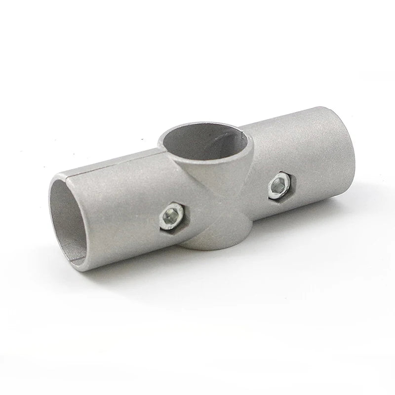 China Manufacturer 1124 Rohs Cross-shaped of Extend Fastener D28 Aluminum Pipe Connector for D28 Tube Aluminum Profile