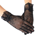 Luxury Fashion Bridal Accessories Women Lace Hand Gloves