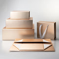 Good Quality Rigid Cardboard Luxury Magnetic Closure Foldable Boxes Different Sizes for Birthday Present for Small Business