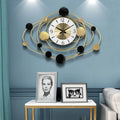 70x50 Star Quiet Clock Wall Crystal Modern Art Customized  Hanging for Home House Decoration Watch Dropshipping DDP ROHS WEEE