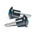 Stainless Steel SS304/316 Metric Size M5-M16 Flat Round Head with Holes Button Handle Quick Release Ball Lock Pin Industrial Use