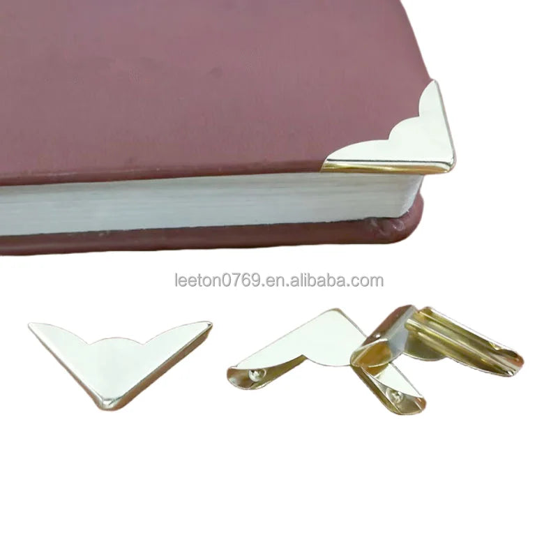 Factory Supply 23 X 23 X 4.0mm Antique Brass Metal Corner Protector
