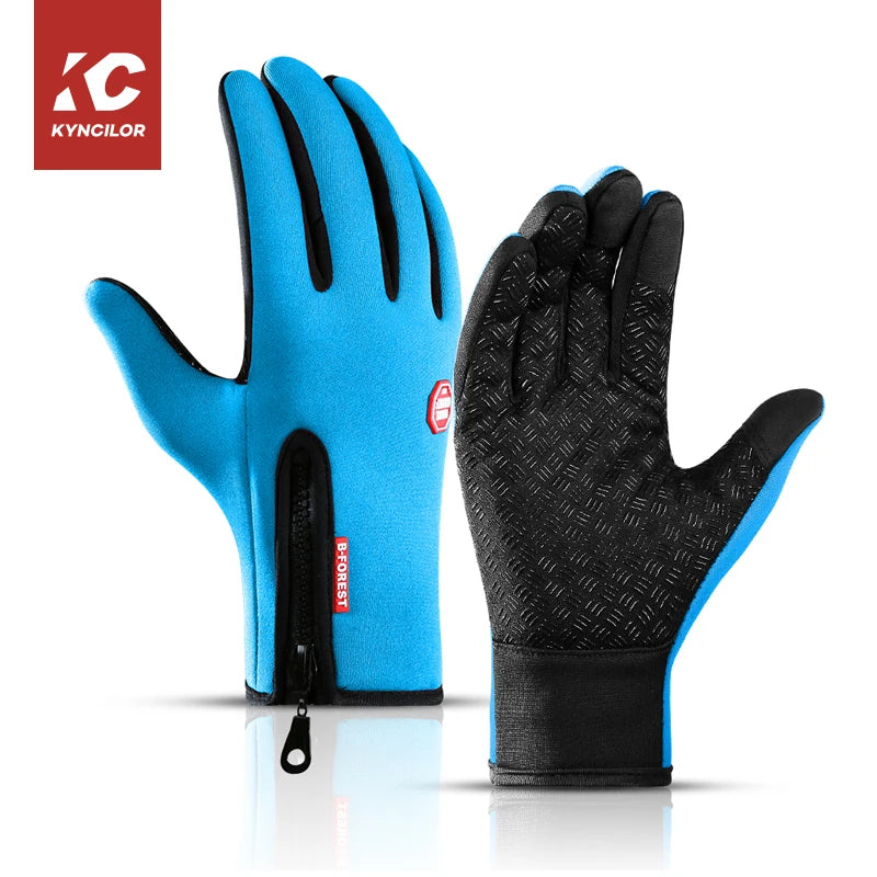 Unisex TouchScreen Winter Gloves Water Resistant for Running Cycling Driving Hiking Windproof Gloves for Men and Women