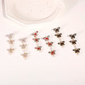 Vintage Black Freshwater Pearl Butterfly Dangle Earrings Crystal Rhinestone Butterfly Tassel Earrings for Women