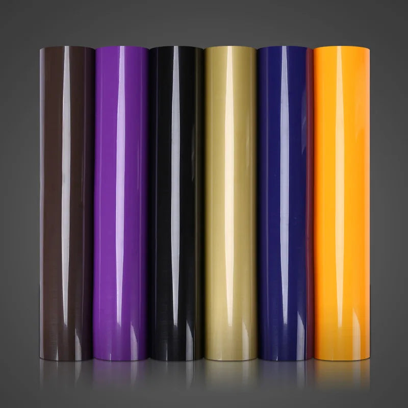 Wholesale Custom Color Waterproof Soft Stretch Printable Flex Iron on PU Heat Transfer Htv Vinyl Film Rolls for Clothing