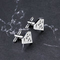Movie Peripheral Products Superman Logo Fashion Cufflinks for Men Shirt Clothing Accessories