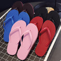 Wholesale Anti-Slippery PVC Flat Beach Thong Slipper New Fashion Simple Cheap Flip Flops for Girls for Outdoor Wedding in Spring