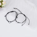 2PCS/set Hearts Pendants Knitting Couple Bracelet Charm Women Valentine's Day Gift KIB129