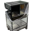 Huayuan RS-R-002 RS Series Aluminum Alloy Square Eco-Friendly Durable Black Reptile Enclosure-R Genus Tank for Crested Leopard