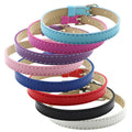 8mm Faux Leather PU Leather Bracelet Straps Slide Wristbands/Bracelets for 8mm Slide LettersJewelry Making Charms