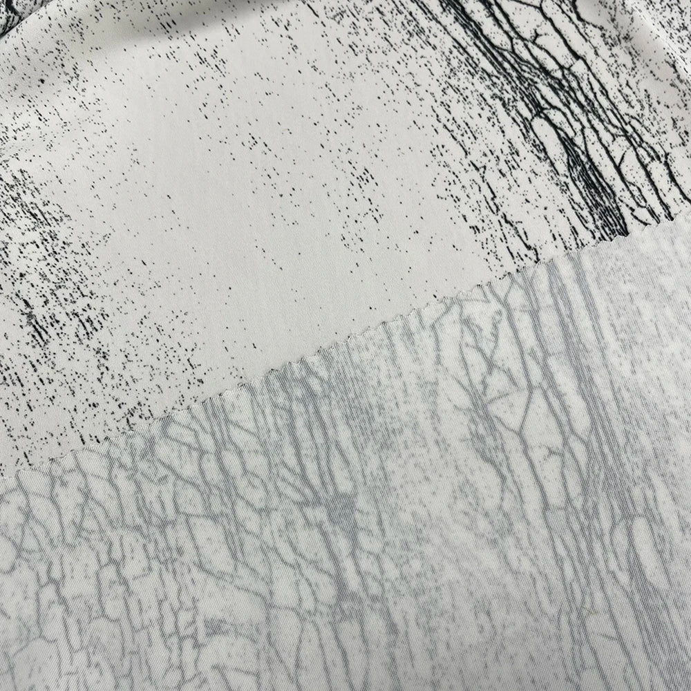 Custom Printed 100% Polyester Satin Fabric 50D*75D for Clothing Skirts Dresses Bags Lining In-Stock Items for Girls