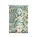 Customized high quality Genshin art design poster custom Waterproof wall scroll hanging poster for activities