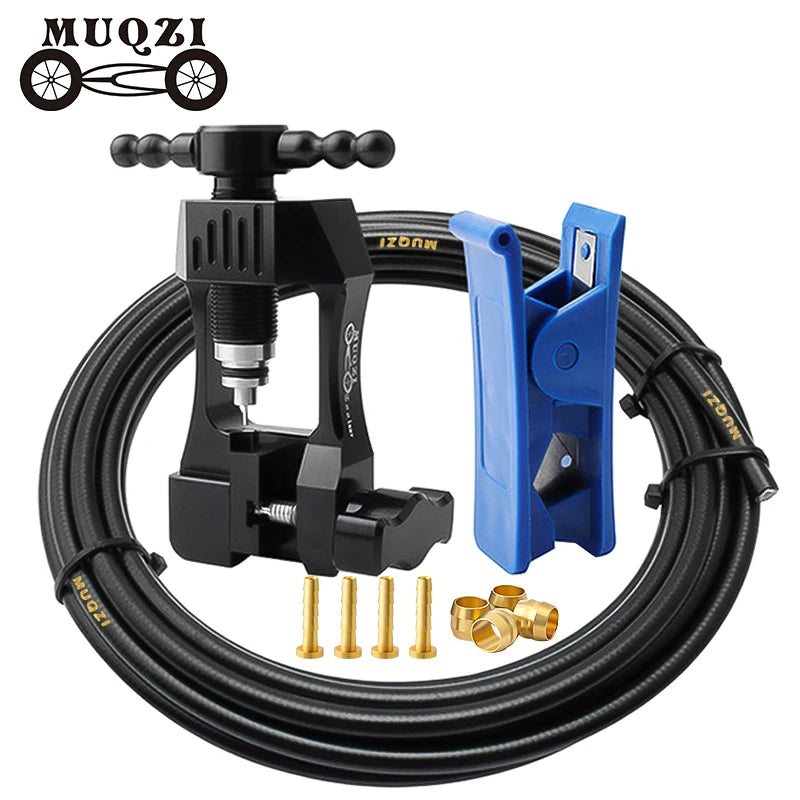 MUQZI Bike Hydraulic Disc Brake Hose Connector Set BH59 BH90 Bicycle Oil Needles With Insert Tool