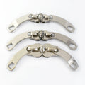 Deepeel ZT115 5# 8# 10# Luggage Hardware Zipper Accessories Nylon Alloy Left and Right Pairs Hole Zipper Slider
