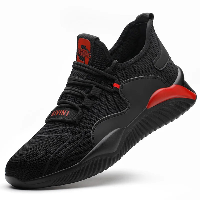 Lightweight Breathable Steel Toe Work Safety Protective Shoes