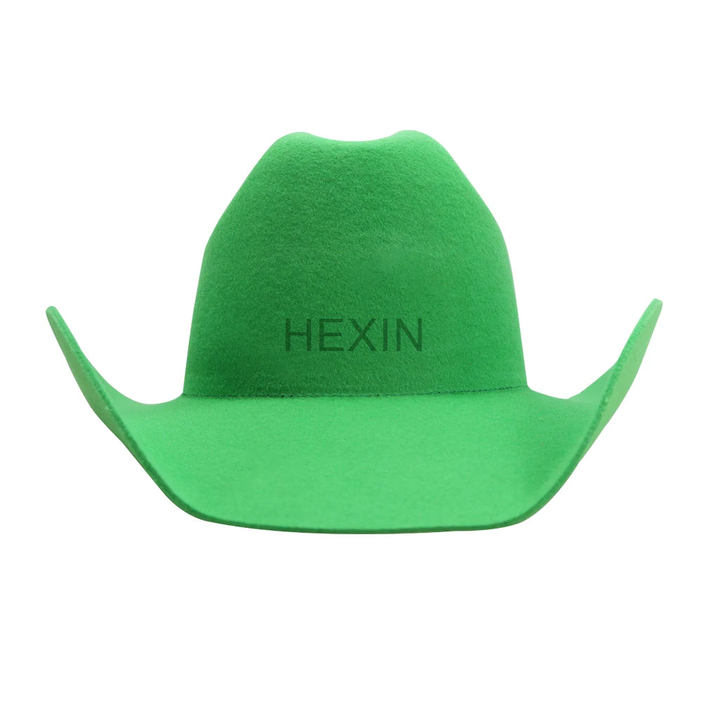100% Australian Wool Felt Wholesale Custom Cowboy Hat-Casual Outdoor Sports Adjustable Unisex MegaBDM
