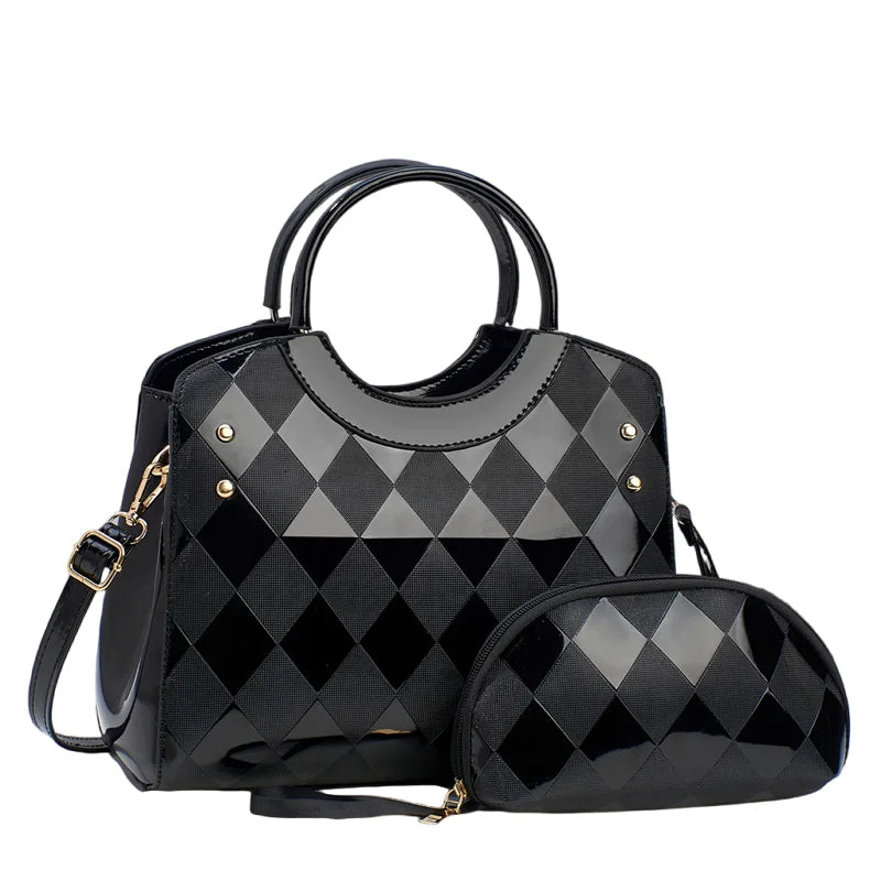 Exquisite Ladies Party Wear Shoulder Bag New PU Leather Fashion High Quality with Zipper Closure Beautiful Women's Accessory