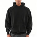Acid Arrival Work  Heavy Weight Cotton Gsm Hoddie Men Logo Heavyweight Oversized Blank Stone Washed Vintage Puff Printing Hoodie