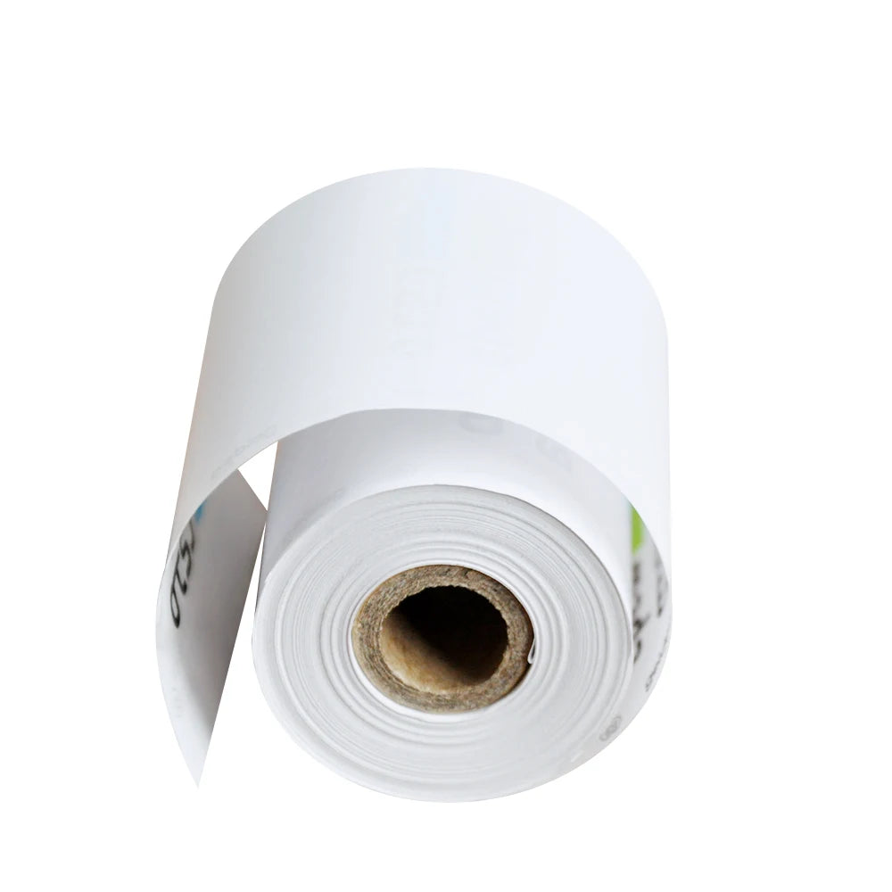Customizable Logo POS Thermal Paper Rolls 57mm Single Layer 100% Wood Pulp Cash Register Roll