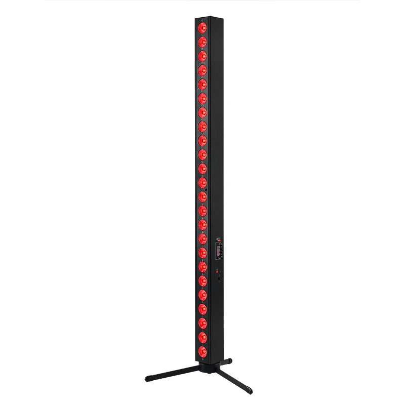 Indoor 24Pcs Remote Rechargeable DJ Wash Battery Powered Operated up DMX RGBW LED 3W Light Bar