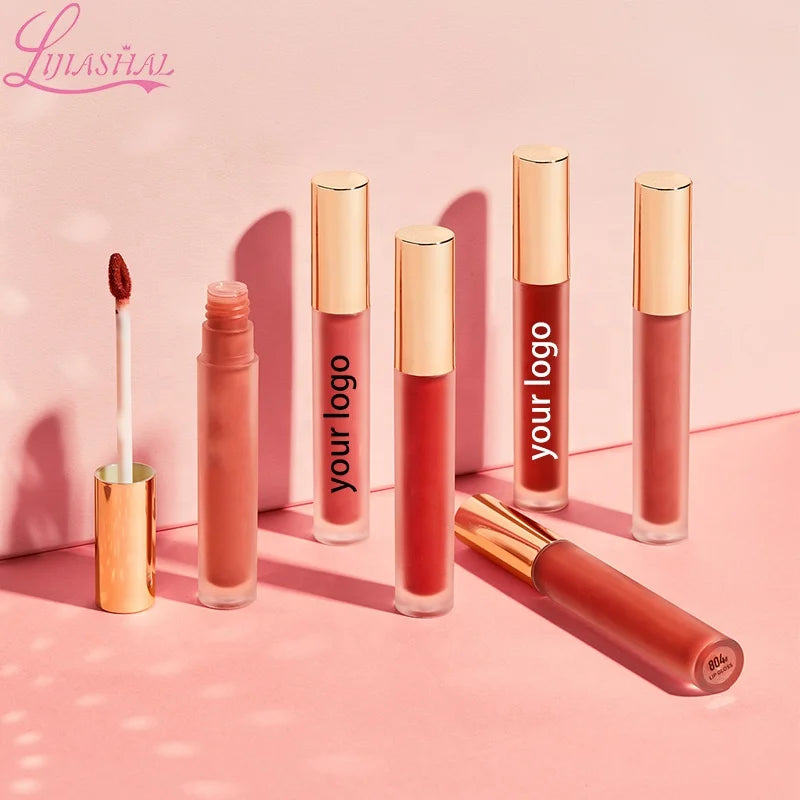 Wholesale Private Label Lip Gloss Base Container Custom logo with Low MOQ Lipgloss