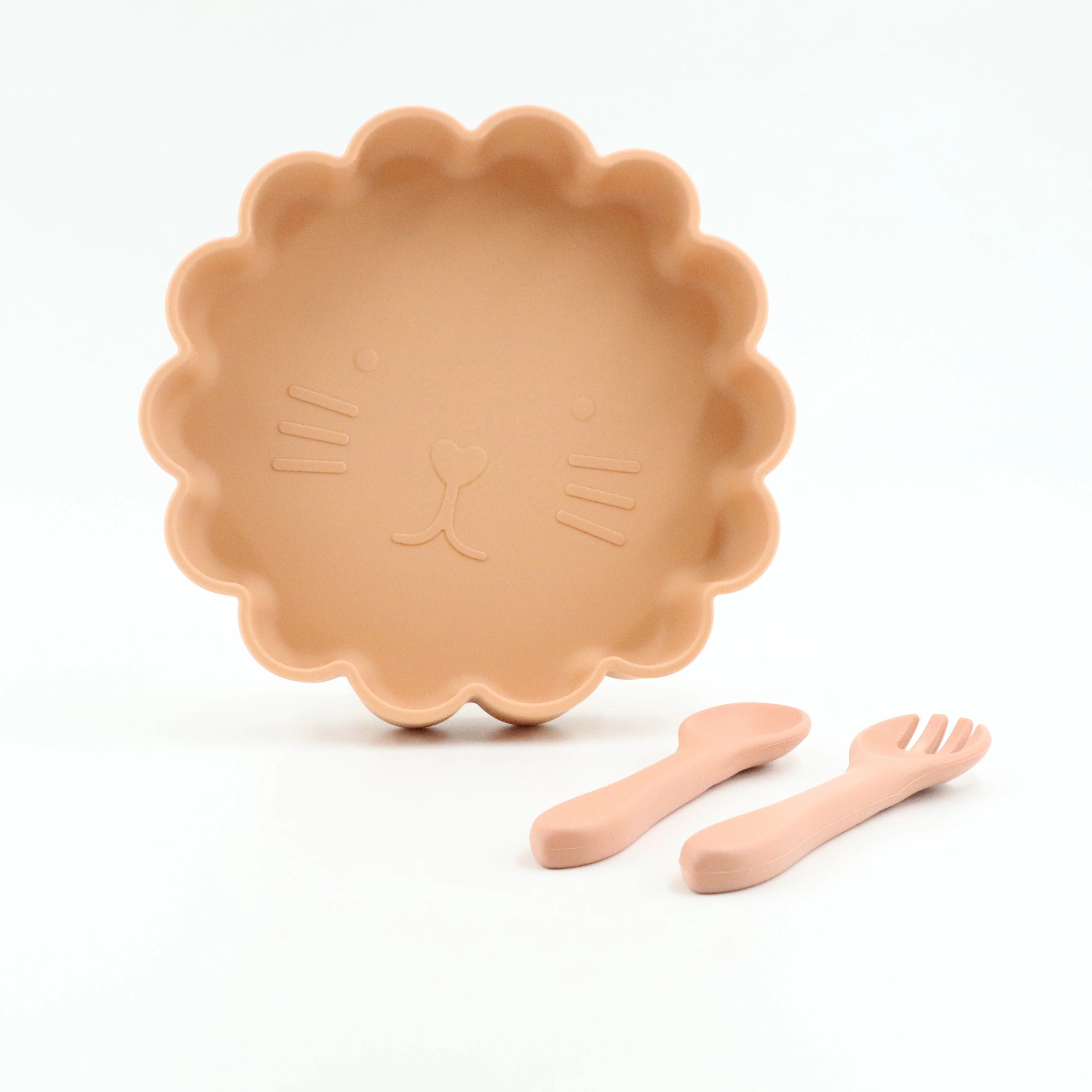 Promotional Tableware Hot Selling BPA Free Silicone Suction Plate Soft Silicone Plate Promotional Tableware