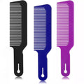 Classic Blast Fashion Comfortable Wide Tooth ABS Barber Comb Portable Flat Head Hairdressing Tool Home Salon Use Thickened Curly