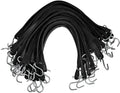 Wholesale Custom China Factory 21'' Bungee Cords Heavy Duty EPDM Stretch Tie-Downs Rubber Tarp Straps With Hooks  for Outdoor