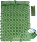 Woqi Foldable air Mattress Outdoor Camping Double Sleeping Pad Self-inflating Hiking Travel