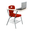 Customizable Modern Design Combo Desk Chair Set Durable Metal Children Training School Furniture Writing Pad Pen Home Office