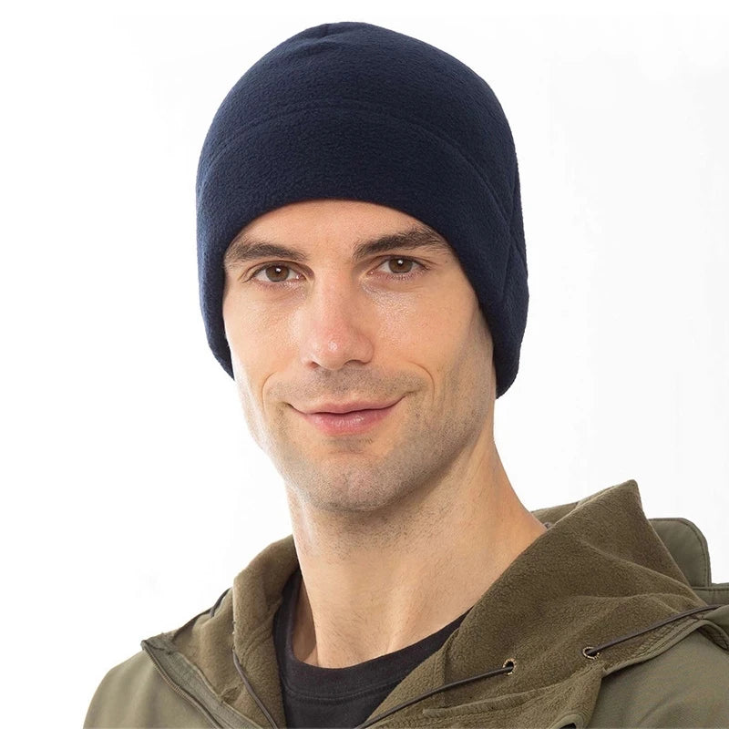 Promotional Warm Hiking Men Thermal Outdoor Fleece Sports Winter Trending Hat