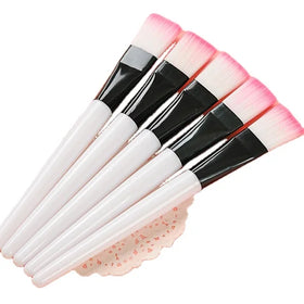 Custom logo White Handle Face Facial Mask Makeup Brush for Beauty Tools Cosmetic Mask Brush New Style 2020