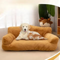 USMILEPET New Design Soft Warm Pet Sofa Luxury All Seasons Kitten Puppy Sleeping Bed Pet Supplies for Small Dogs and Cats