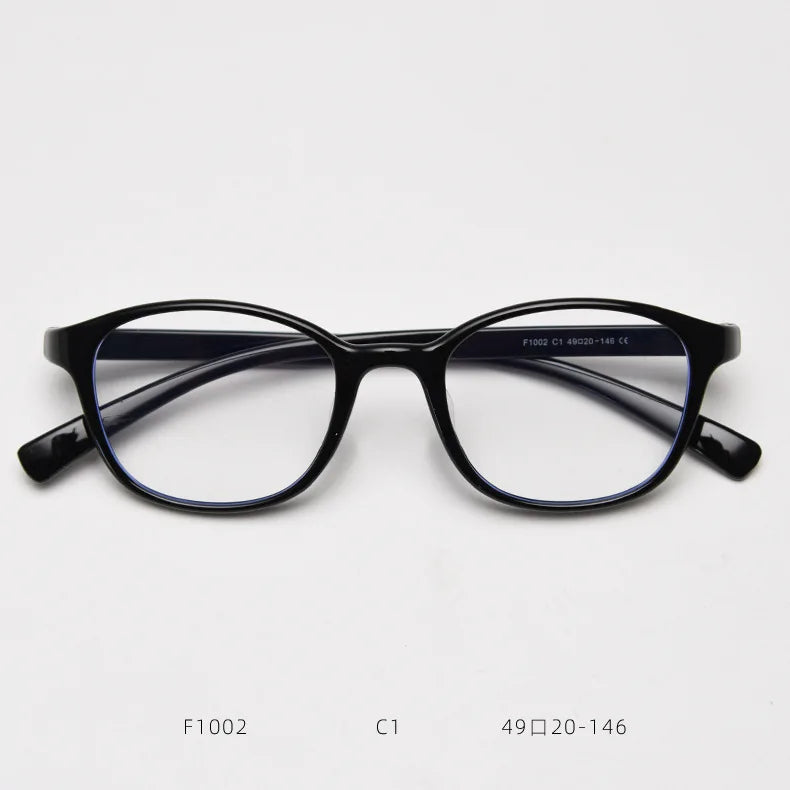 Fashion Eyeglasses Men clear Lens Tr90 Acetate Optical Glasses Frame for Women Black Leopard square Eyewear Frame Gifts