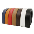 Wholesale Customized Genuine Leather Strap for Man Cow Split Leather Strap Without Holes
