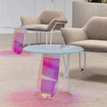 New Creative Nordic Minimalist Design Bedroom Colorful rainbow Coffee Table