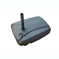 Modern Heavy Duty Stainless Steel Patio Umbrella Base for Hotel & Park Use Outdoor Garden Furniture