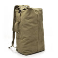 Canvas Backpack Outdoor Tactical Bag Training Equipment Camping Backpack Sports Camouflage Backpack for Hiking Fishing EDC