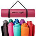 Hot Sale 10 mm Nbr Yoga Mats with Personal Printing logo Home Exercise Yoga Mat 8 mm Pvc Yoga Mat
