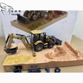TALUADA DM85755 E420F2IT Alloy 1:50 Scale Wheel Forklift Loader Model for Excavator Parts
