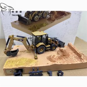 TALUADA DM85755 E420F2IT Alloy 1:50 Scale Wheel Forklift Loader Model for Excavator Parts