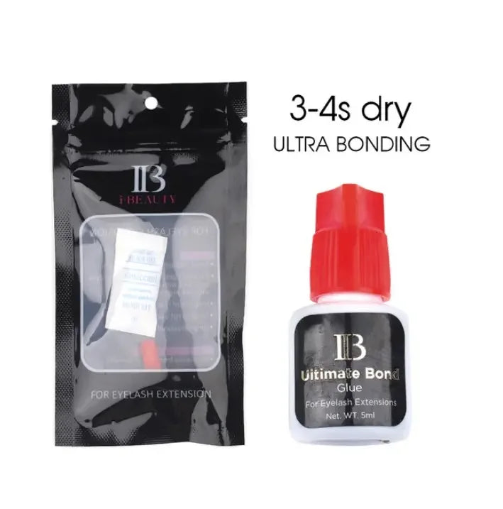 Wholesale Korea IB Ultra Bonding Individual Eyelash Extension Glue Alcohol Free Waterproof Liquid Strong Hold Fast Dry High