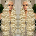 613 Blonde HD Lace Wig Glueless Deep Wave Vietnamese Human Hair 13x6 Lace Front Pre Plucked Raw Hair Wigs
