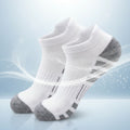 Men's One Size Breathable Socks Jacquard Design Athletic Cotton Ankle Brand Anti-Slip Custom Logo Summer Sports Running Sock